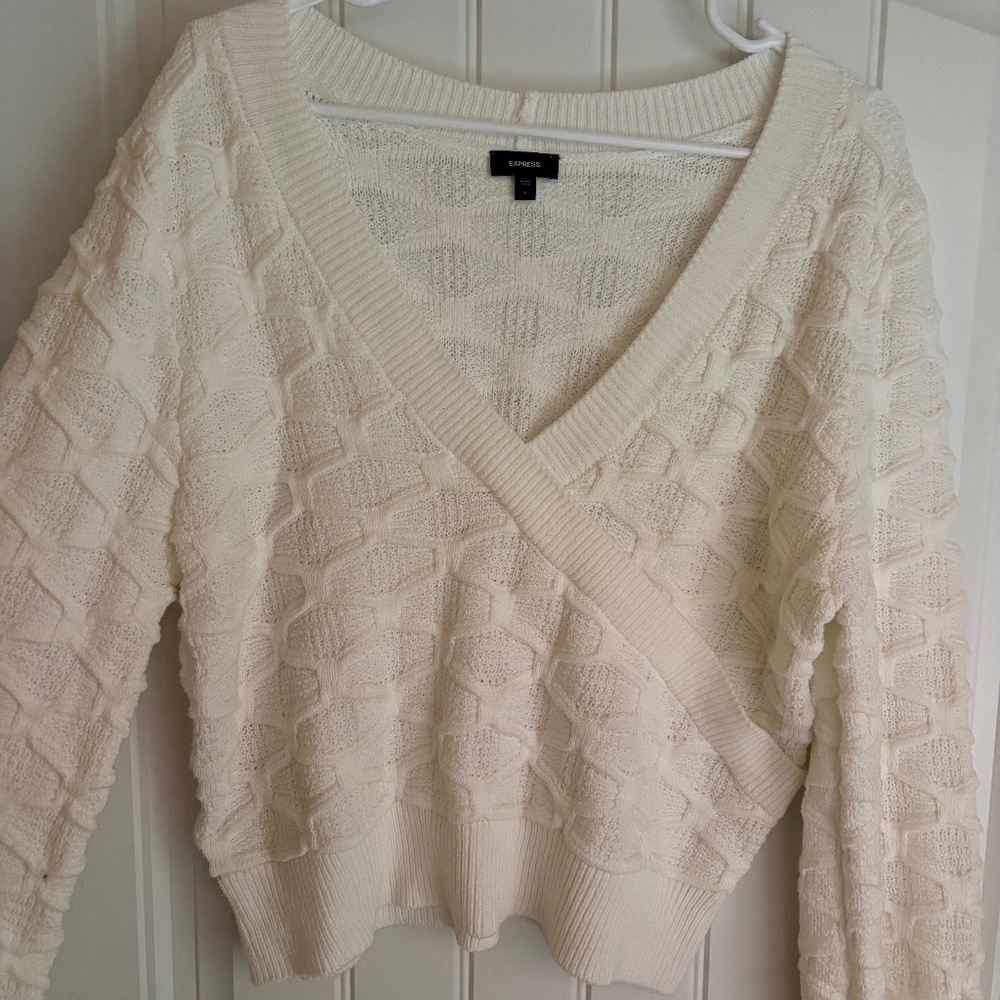 Express Sweater V Neck
